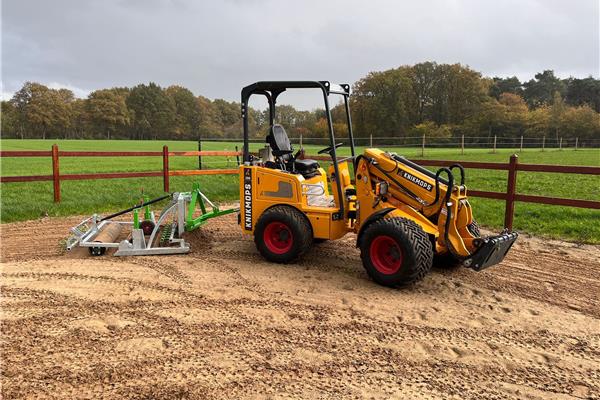 Bodemvlakker-Manegevlakker - Geschikt voor Mini - Compact tractoren - LOOCON Essen
